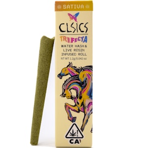 CLSICS - Blue Crack 1.2g Rosin Hash Infused Trifecta Pre-Roll - Clsics
