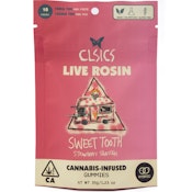 Sweet Tooth 100mg 10 Pack Live Rosin Gummies - CLSICS