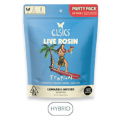 CLSICS - Party Pack - Tropical - Live Rosin Gummies - 100mg - 20pk