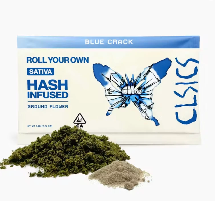 CLSICS - Clsics Hash Infused Roll Your Own 14g Blue Crack Main Image