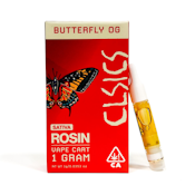  CLSICS | Butterfly OG | Rosin | Cartridge