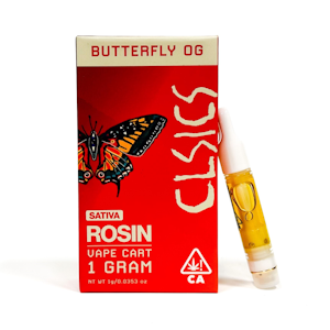 CLSICS - CLSICS | Butterfly OG | Rosin | Cartridge