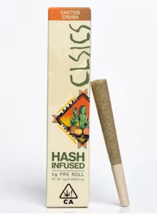 CLSICS - CLSICS Hash Infused Preroll 1g Cactus Crush