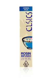 CLSICS - CLSICS | Cereal Milk | Live Rosin Infused Pre-Roll | 1.3g