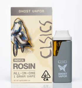 CLSICS - CLSICS | Ghost Vapor | Live Rosin All-In-One Vape | 1g