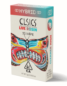 CLSICS - Clsics Live Rosin Cart 1g Pink Lemon Up
