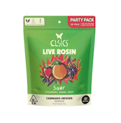 CLSICS | Sour | 20pk | Live Rosin Gummies | 100mg