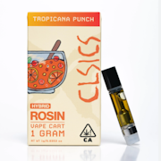 CLSICS Live Rosin Cart 1g Tropicana Punch