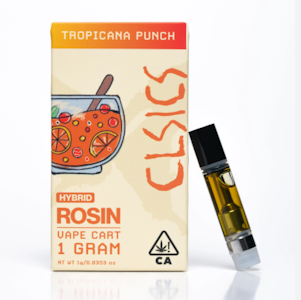 CLSICS - CLSICS Live Rosin Cart 1g Tropicana Punch