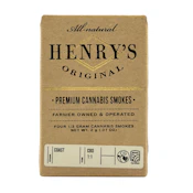 Henry's Original - Coast - 2:1 - Preroll Pack - 4pk - 2.0g