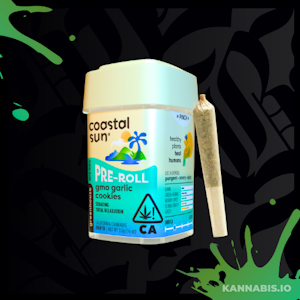 Coastal Sun - Coastal Sun - GMO Garlic Cookies - Pre-Roll 10pk 3.5G