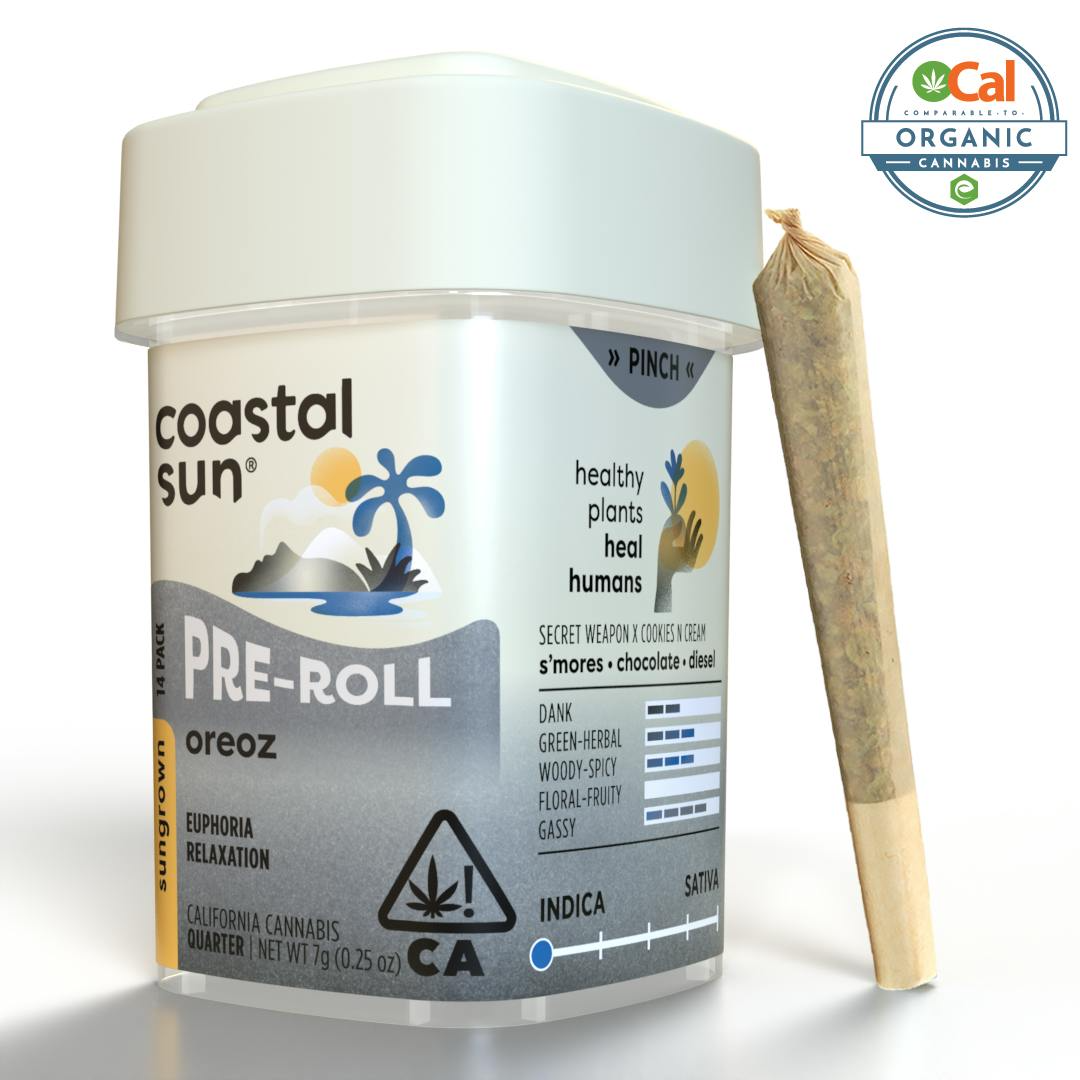 Coastal Sun | Ocal | Oreoz | Pre-Rolls | 10pk