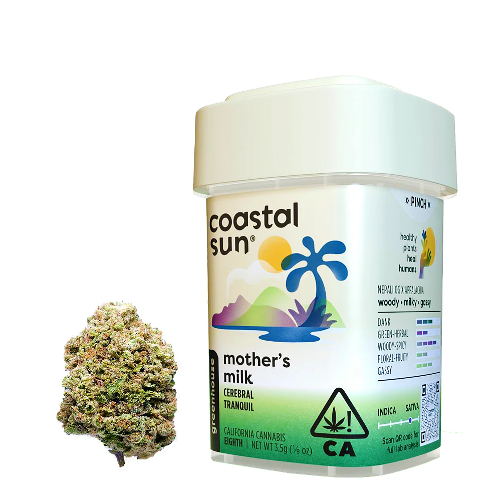 Coastal Sun - Mother's Milk - Jarred (Eighth) Main Image
