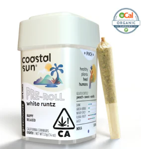 Coastal Sun - 10pk - White Runtz - 3.5g (H) - Coastal Sun
