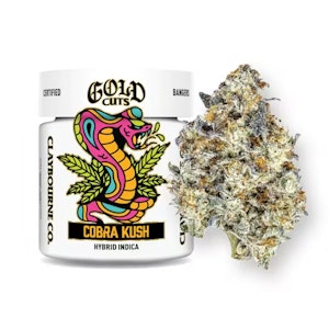 CLAYBOURNE CO. - [CLAYBOURNE CO.] GOLD CUTS - FLOWER - 3.5G - COBRA KUSH (I/S)