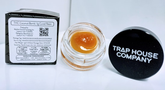 TRAP HOUSE - THC Coconut Bomb | 1g Cured Resin