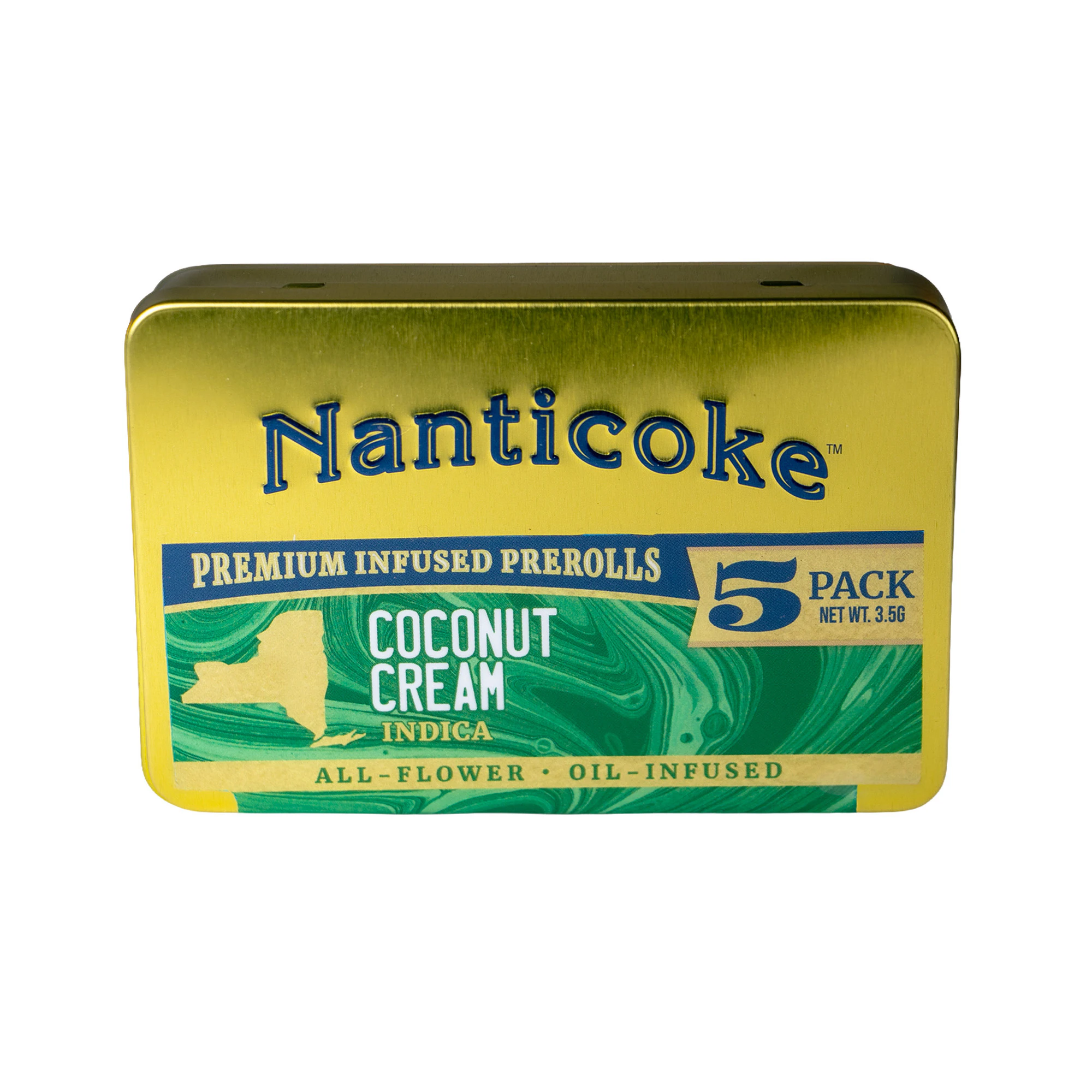 Nanticoke - Coconut Cream 0.7g Infused Pre-Roll 5pk Main Image