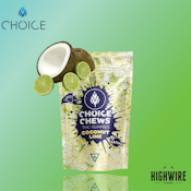 Choice Gummies Coconut Lime 200mg (Sativa)