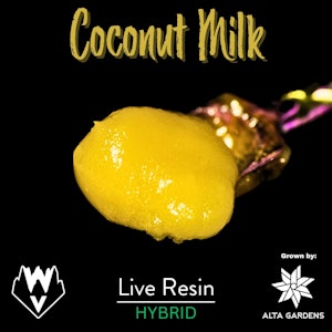 WILLAMETTE VALLEY ALCHEMY - Coconut Milk, Live Resin