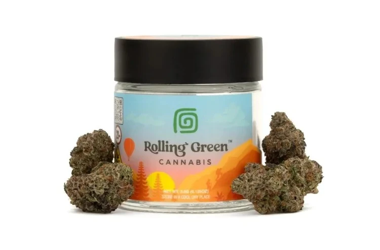 Rolling Green - Code Red | Flower | 3.5g | Rolling Green Main Image