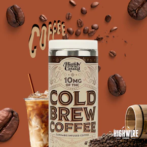 Highly Casual Cold Brew Coffee 10mg THC + 80mg Caffeine