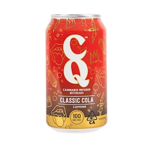 CQ Drinks - Classic Cola | 12oz Caffeinated 100mg THC Beverage | CQ Drinks