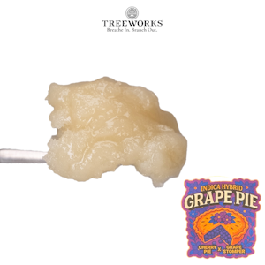 Treeworks - Grape Pie - 1g Live Hash Rosin - Treeworks