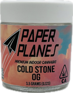 Paper Planes - Cold Stone OG 3.5g Jar - Paper Planes