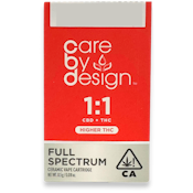 Care By Design - Full Spectrum - 1:1 - Vape Carts - 0.5g