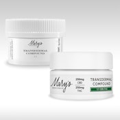 Mary's Medicinals Relief Transdermal Compound – 1:1 CBD:THC 500mg