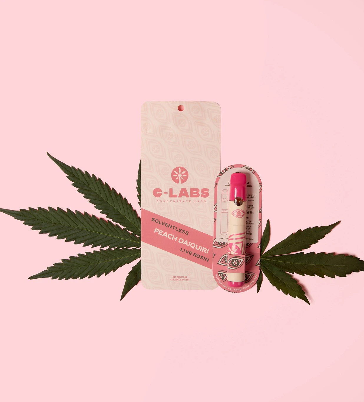 C-Labs - C-Labs | .5 Gram Vape System | Peach Daiquiri Main Image