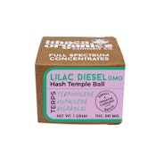 Lilac Diesel GMO | Ithaca Organics | Hash | Temple Ball | 1g