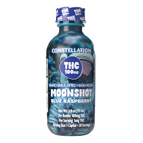 Moonshot | Edible | Rosin Shot - Blue Raspberry | 100mg