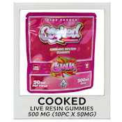 Cooked Cannabis Co. - Guava - Live Resin Gummies (50mg x 10pc)