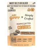  Retro Bakery | Chocolate Covered Mini Peanut Butter Cookies | 5mg THC