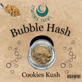 Symponia Farms Cookie Kush Bubble Hash 7g