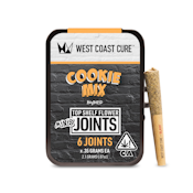 West Coast Cure - Cookie Mix Mini Preroll 6pk 2.1g