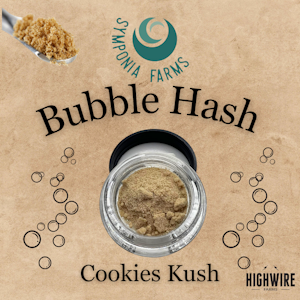 SYMPONIA FARMS - Symponia Farms Cookie Kush Bubble Hash 1g