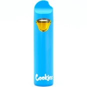 Mexican Flan x Cheetah Piss 1g Live Resin Dual Chamber Disposable Cart - Cookies