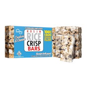 Cookies & Cream | 5 Bars 100mg Rosin Infused | Lucky Crispy Rice Bars