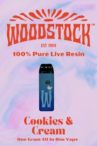 Woodstock - AIO | Woodstock | Cookies and Cream | Live Resin | 1g