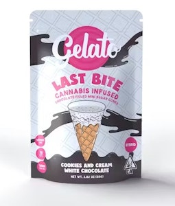 GELATO - Gelato Cookies and Cream Last Bite Cones 100mg