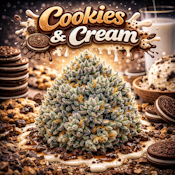$5 gram Cookies and Cream