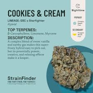 THE BOTANIST - Flower | Buds | The Botanist | Cookies and Cream | 3.5g