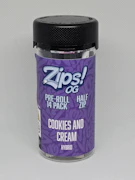 Zips - Cookies and Cream - PreRolls - 14 x 1g
