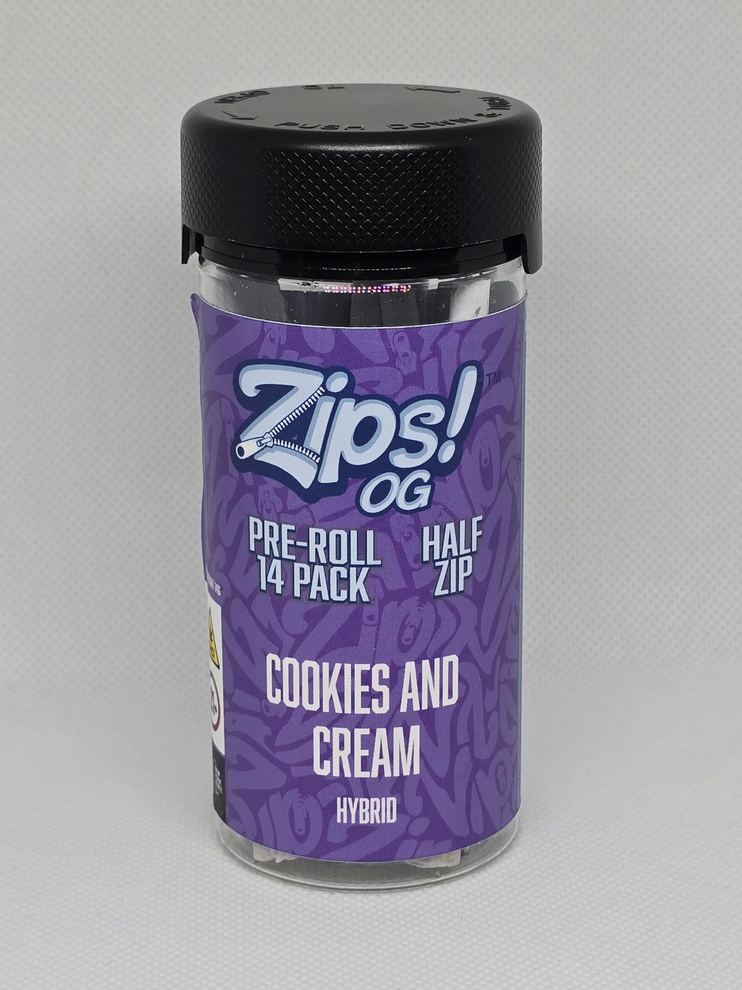 Zips - Zips - Cookies and Cream - PreRolls - 14 x 1g Main Image