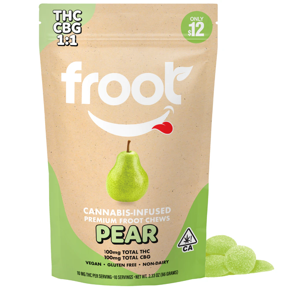 Froot - Froot - Pear CBG - Gummy - 100mg Main Image