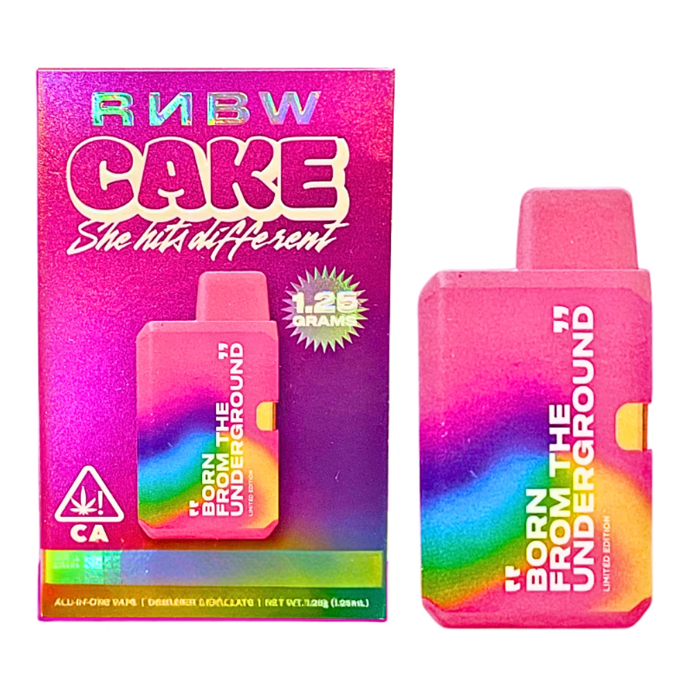 Cake - Cake x RNBW - Disp - Blueberry Bass Face (I) - 1.25g Main Image