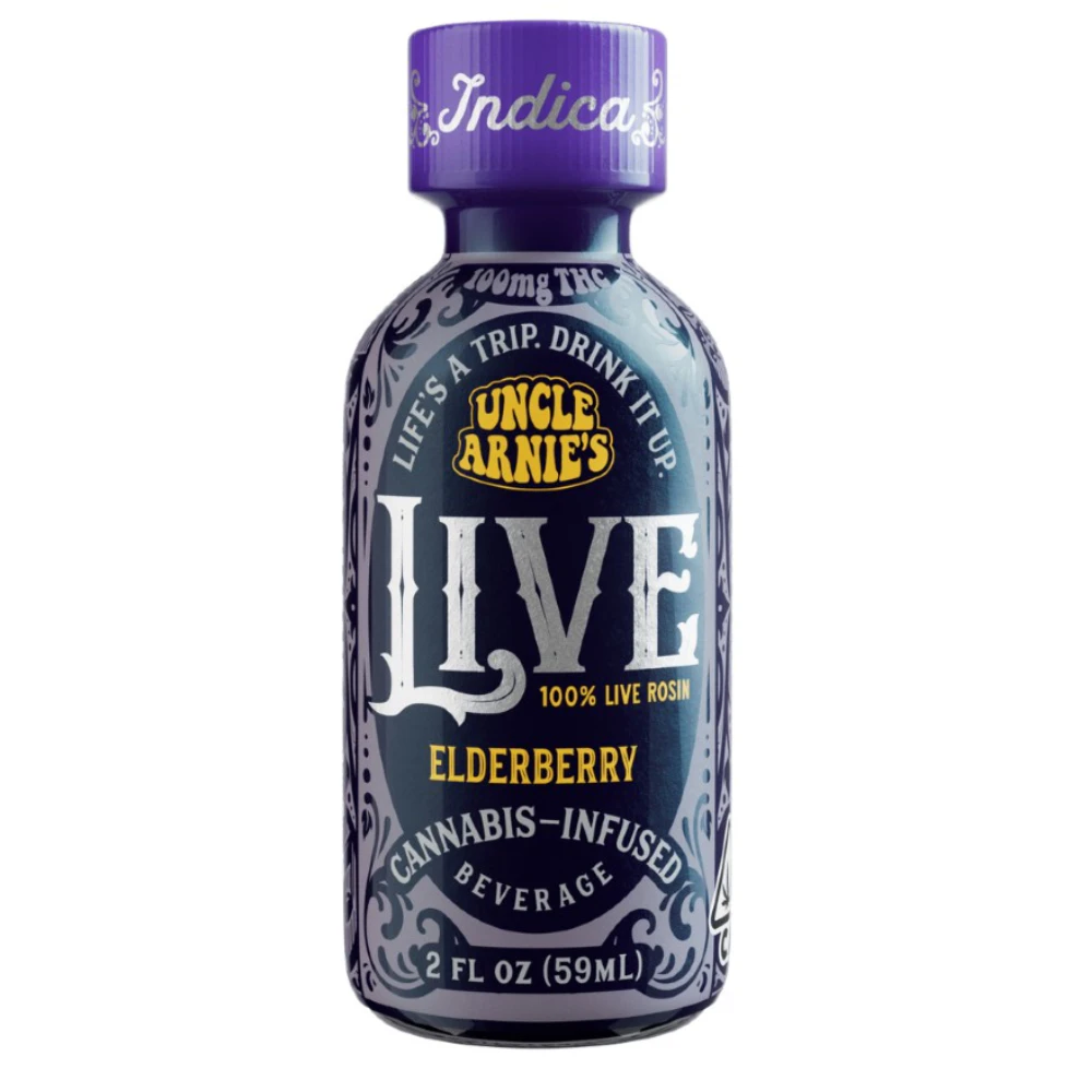 Uncle Arnies - Uncle Arnies - Shot - Elderberry - Live Rosin - 100mg Main Image