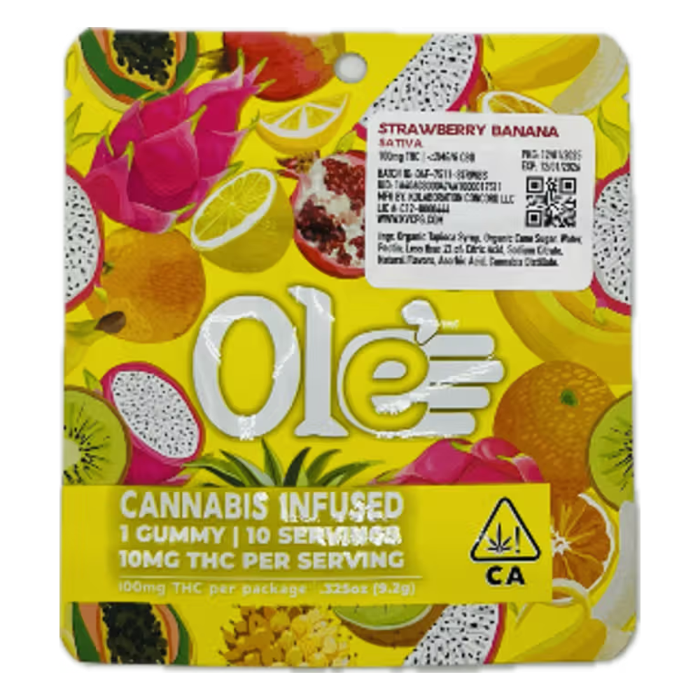 Ole' 4 Fingers: Single - Strawberry Banana